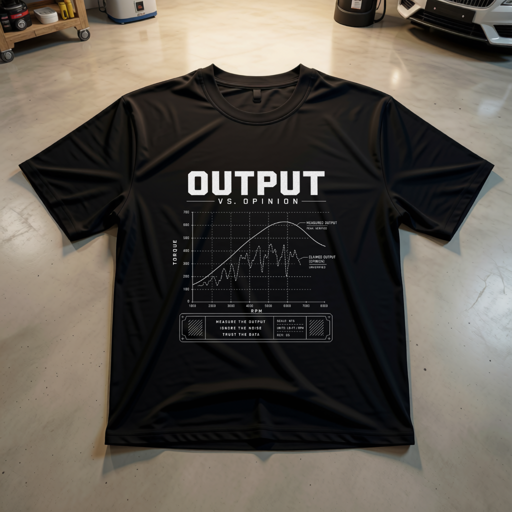Output vs. Opinion T-Shirt